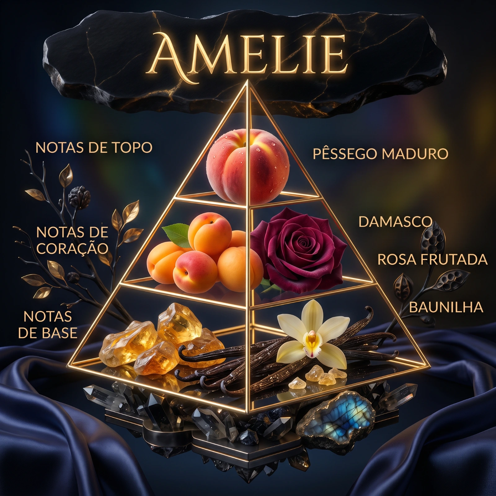 Pirâmide olfativa de Amélie